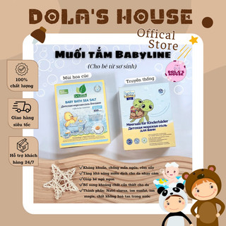 MUỐI TẮM BABYLINE CHO BÉ TỪ SƠ SINH 500G