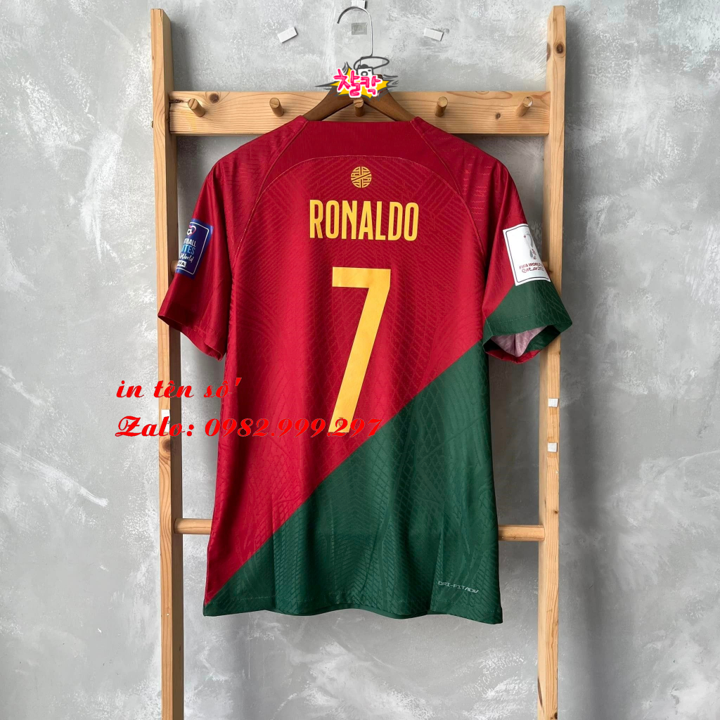 Bộ Quần Áo bóng đá Đội Tuyển Bồ Đào Nha Sân Khách 2022 - Hàng Thái Chuẩn thi đấu