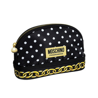Túi cầm tay moschino fragrances - trousse for woman - black spot