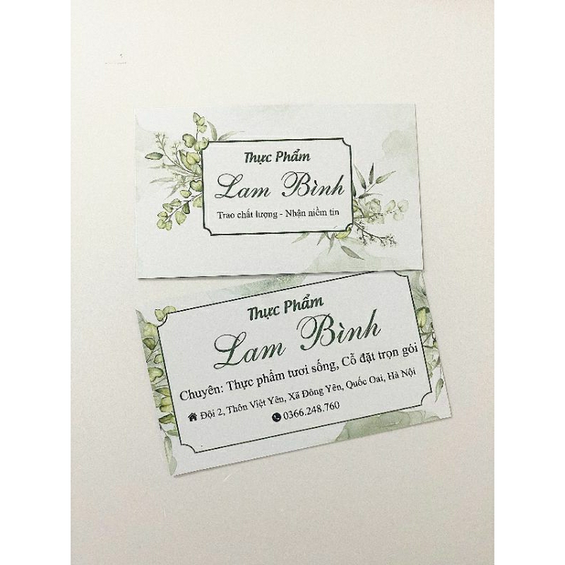 Card Thank You, Thiệp Cảm Ơn, Voucher Gift