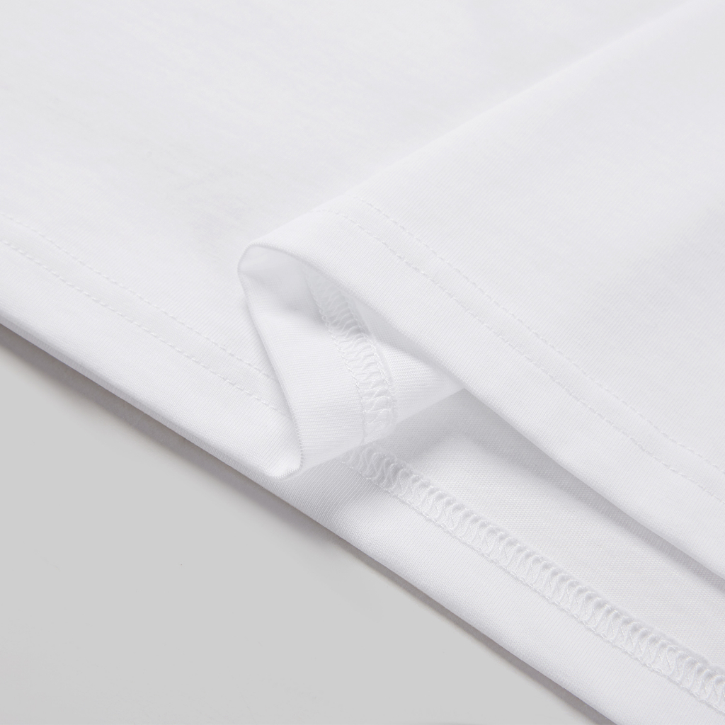 HLAxQee - Áo thun nam ngắn tay cotton lạnh mềm mịn họa tiết gấu DIYQee pattern icy cotton short-sleeved T-shirt