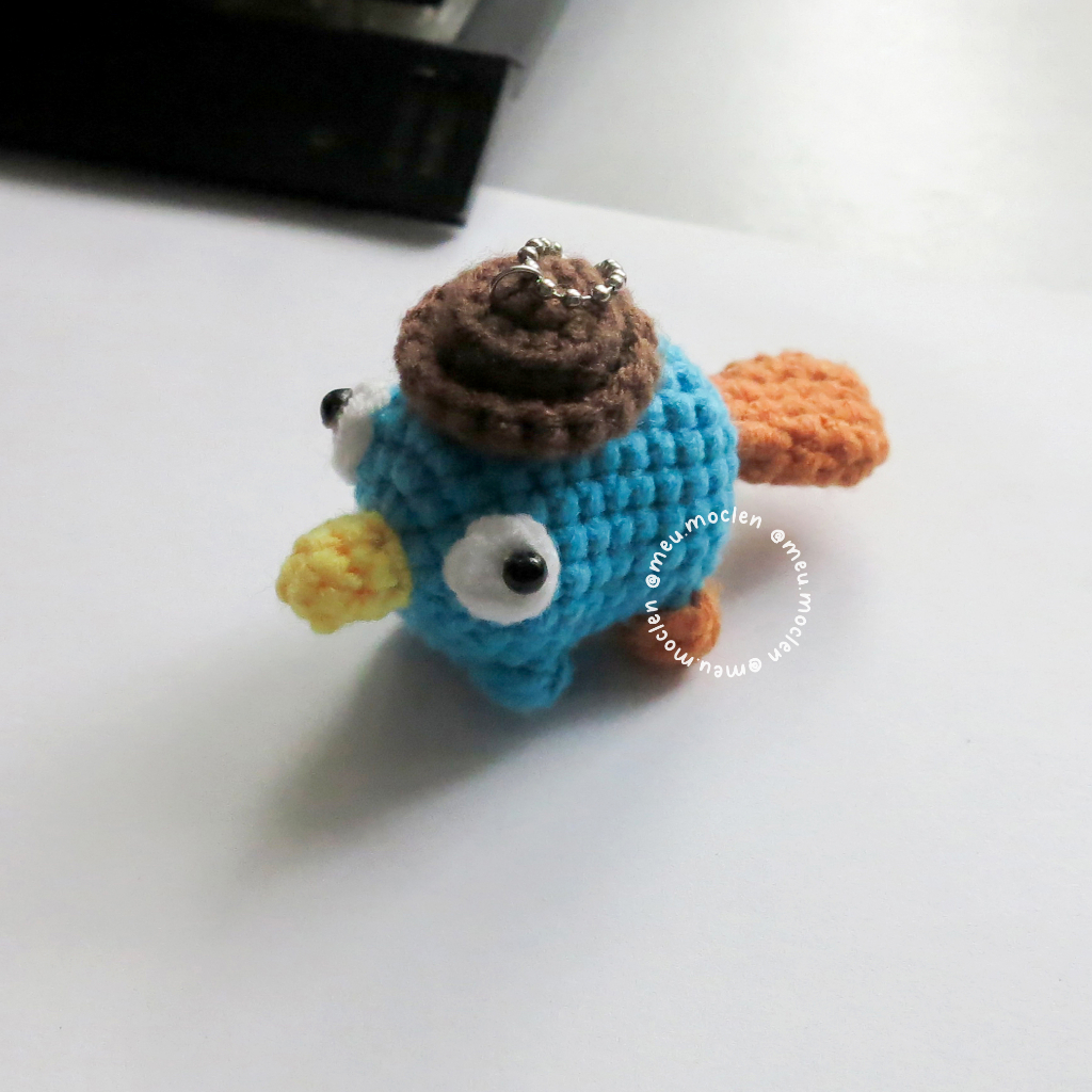 Móc khoá thú mỏ vịt Perry