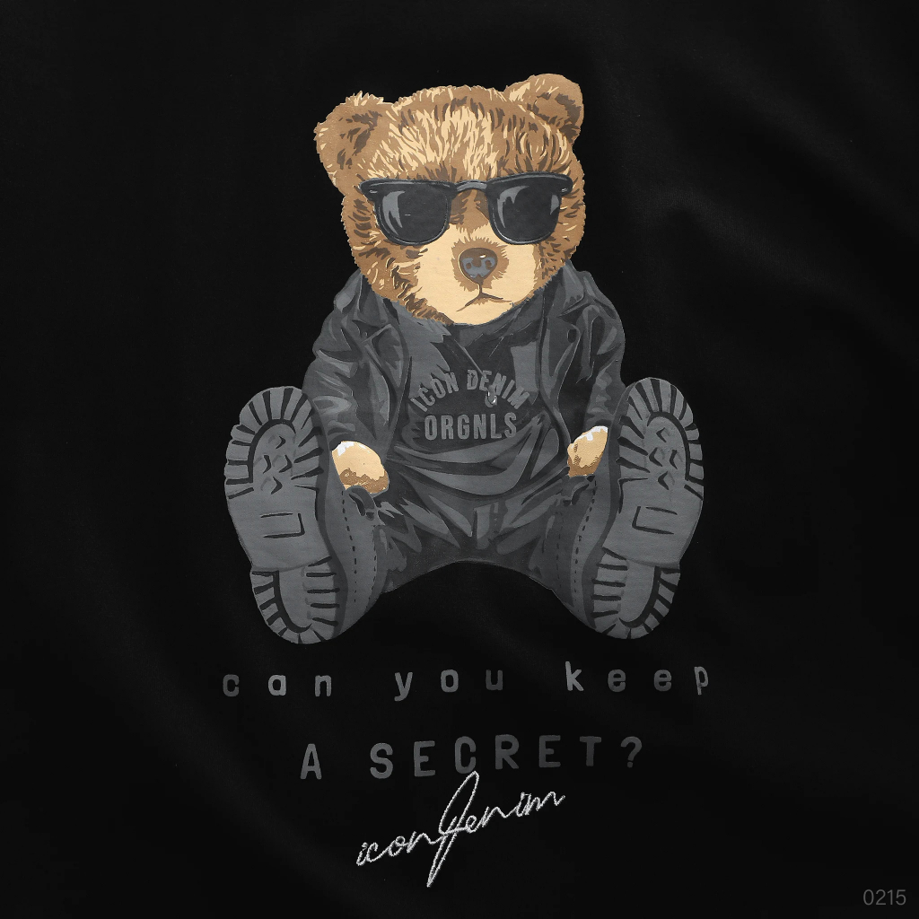 Áo Thun Unisex ICONDENIM Teddy Bear ATID0215