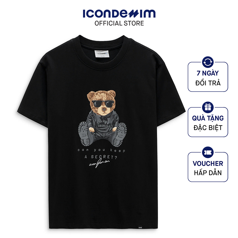 Áo Thun Unisex ICONDENIM Teddy Bear ATID0215