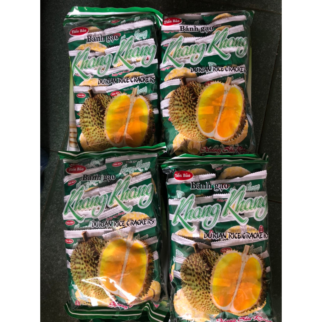 Bánh gạo KhangKhang vị  sầu riêng