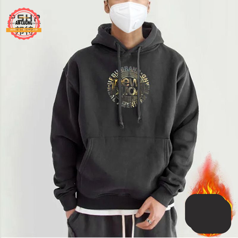 Áo khoác hoodie, áo hoodie nam nữ chất nỉ dày form rộng có mũ giá rẻ HOODIE43 - An Cường Fashion