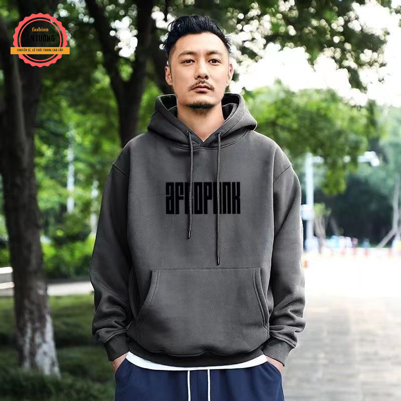 Áo khoác hoodie, áo hoodie nam nữ chất nỉ dày form rộng có mũ giá rẻ HOODIE49- An Cường Fashion