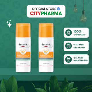 Kem Chống Nắng Eucerin Oil Control Sun Dry Touch SPF50+ 50ml Dành Cho Da Dầu và Da Nhạy Cảm