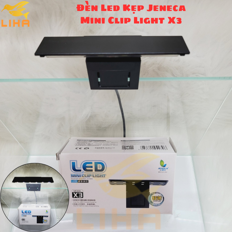 Đèn Led Mini Kẹp Jeneca Mini Clip Light X3 - Led Kẹp Cho Bể Cá