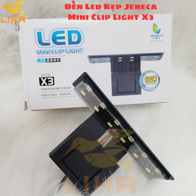 Đèn Led Mini Kẹp Jeneca Mini Clip Light X3 - Led Kẹp Cho Bể Cá