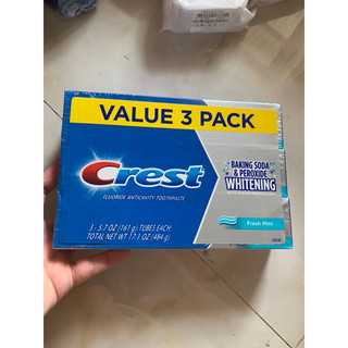 Kem đánh răng crest colgate baking soda 161g/tuýp