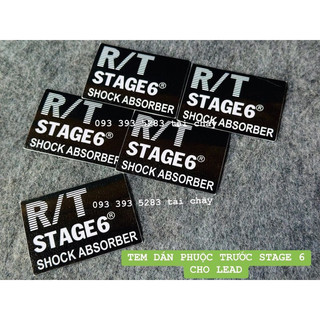 Tem stage 6 dán phuộc trước và nhiều vi trí khác