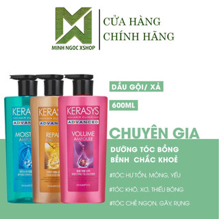 Dầu gội xả phục hồi, dưỡng ẩm, tăng phồng Kerasys Advanced Hair Clinic 600ML