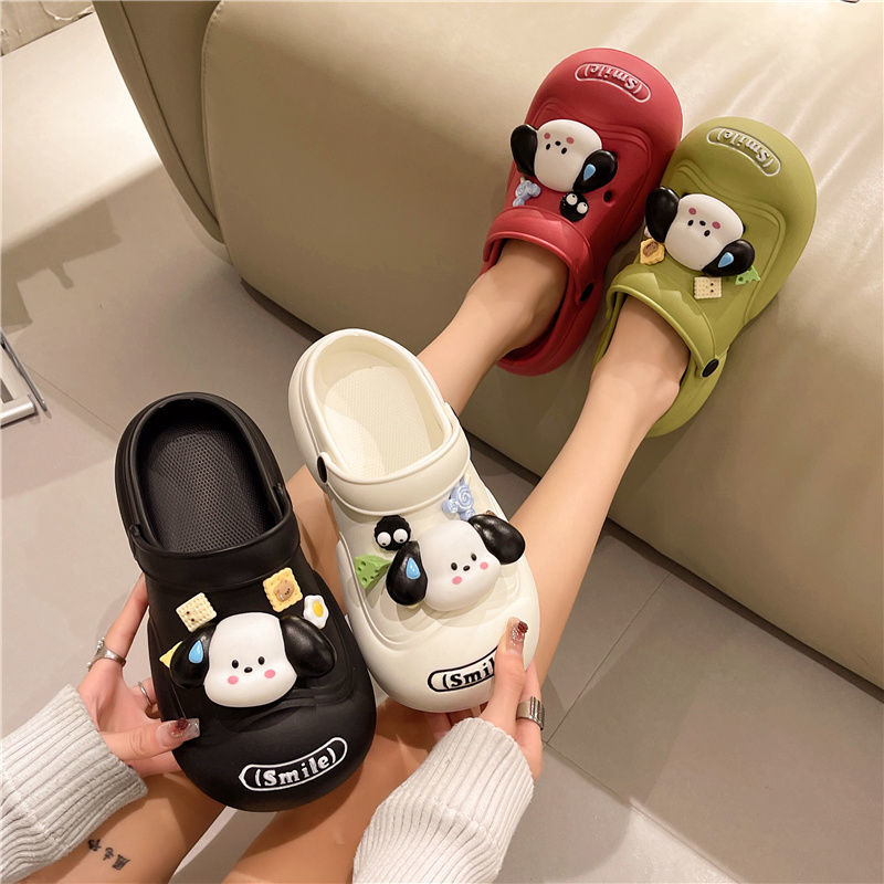 Dép cún con hoạt hình siêu đáng yêu mới đáy dày  Size 36/37/38/39/40/41