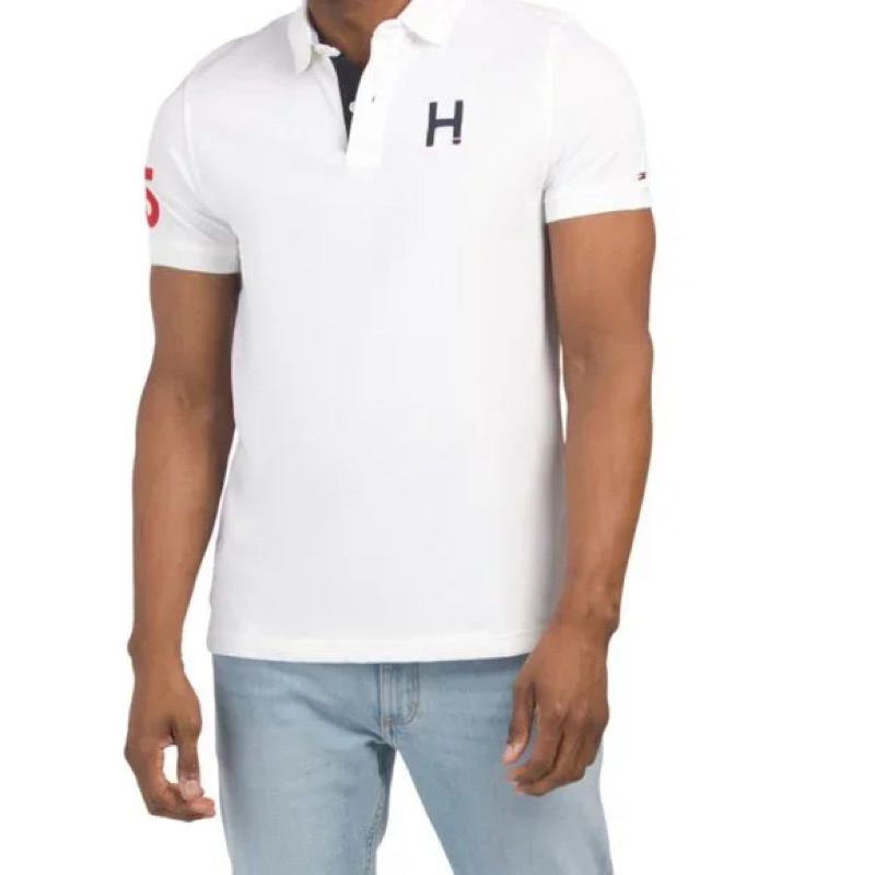Áo thu Nam polo có cổ hiệu Tommy Hilfiger