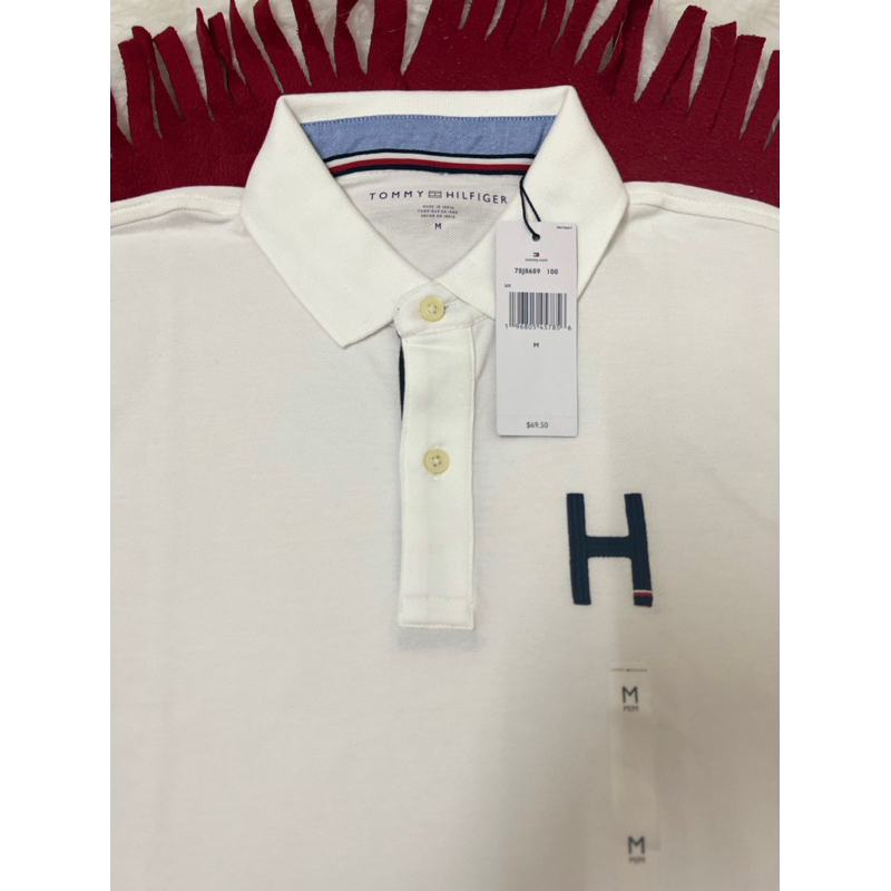Áo thu Nam polo có cổ hiệu Tommy Hilfiger