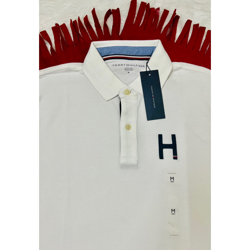 Áo thu Nam polo có cổ hiệu Tommy Hilfiger