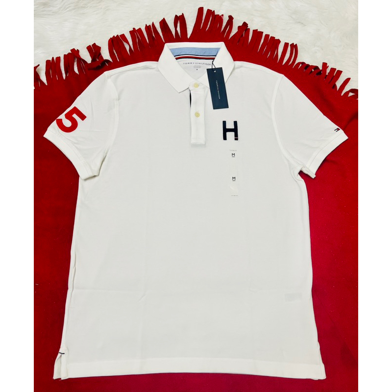 Áo thu Nam polo có cổ hiệu Tommy Hilfiger