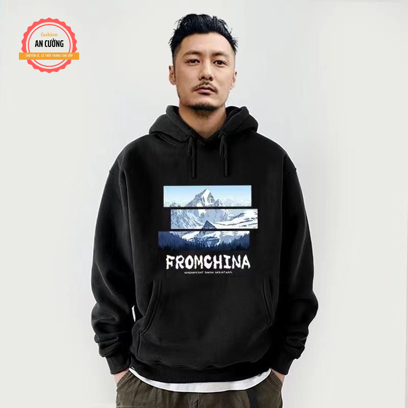 Áo khoác hoodie, áo hoodie nam nữ chất nỉ dày form rộng có mũ giá rẻ HOODIE71- An Cường Fashion