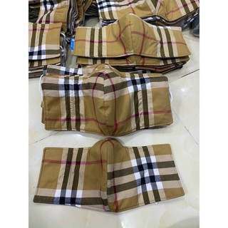 KHẨU TRANG VẢI COTTON 4 LỚP THOÁNG MÁT ( che lỗ tai )