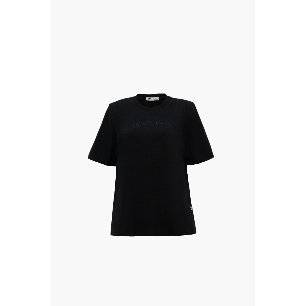 Áo phông nữ from vừa JM Dress Design đệm vai thêu, chất liệu mềm, màu sắc nhẹ nhàng 2T57.2210CT