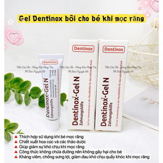 Gel bôi gi-ả-m đau mọc răng Dentinox-10g-  hàng Đức ( date 2/2028)- Nhà Của Chi