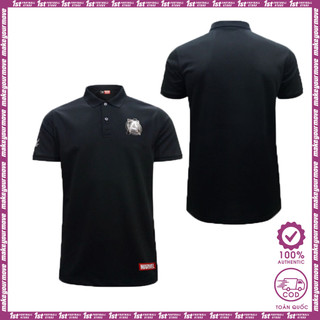 Áo Polo Avengers Marvel 12P1058 Màu Đen - Thương hiệu FBT Thái Lan