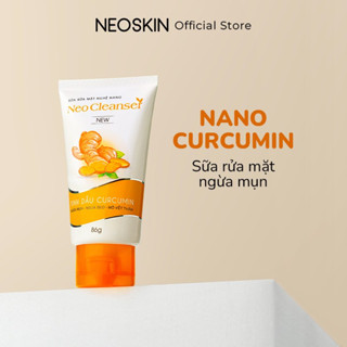 Sữa Rửa Mặt Nghệ Ngừa Mụn, Giảm Dầu, Làm Mờ Vết Thâm NEOCLEANSER Dành Cho Da Dầu Mụn 86gr (Tuýp)
