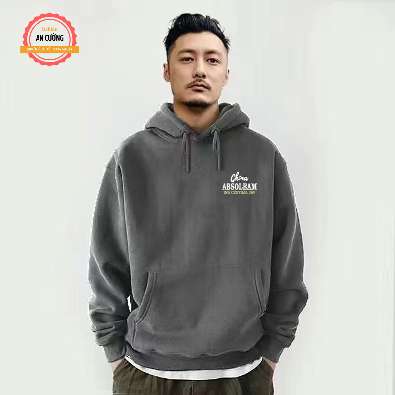 Áo khoác hoodie, áo hoodie nam nữ chất nỉ dày form rộng có mũ giá rẻ HOODIE77  - An Cường Fashion