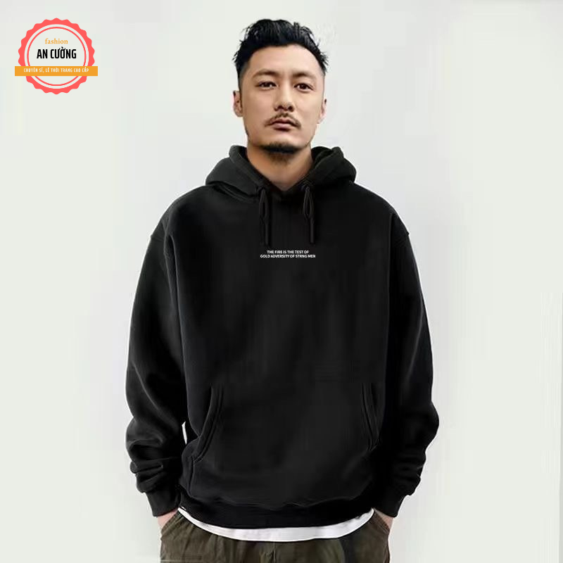 Áo khoác hoodie, áo hoodie nam nữ chất nỉ dày form rộng có mũ giá rẻ HOODIE75  - An Cường Fashion