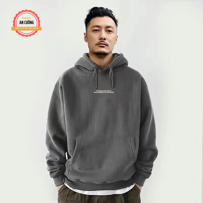 Áo khoác hoodie, áo hoodie nam nữ chất nỉ dày form rộng có mũ giá rẻ HOODIE77  - An Cường Fashion