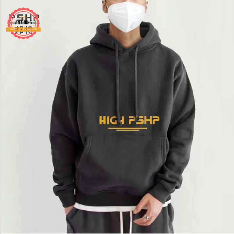 Áo khoác hoodie, áo hoodie nam nữ chất nỉ dày form rộng có mũ giá rẻ HOODIE83 - An Cường Fashion