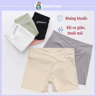 Quần mặc váy bầu cạp chéo momstore Quần váy bầu mềm mịn, an toàn, dễ chịu cho mẹ bầu - QVB2