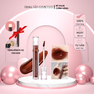 Xả kho date T2/2026 Son Tint Bóng Lilybyred Glassy Layer Fixing Căng Tràn Môi 08.10