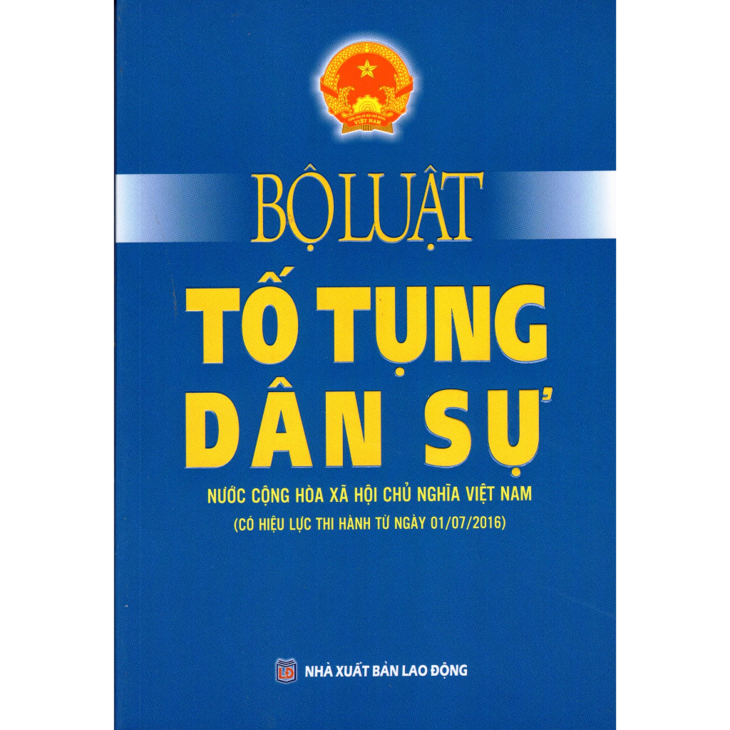 Sách - Bộ Luật Tố Tụng Dân Sự Sửa đổi, bổ sung năm 2019, 2020, 2022 NXB Lao Động