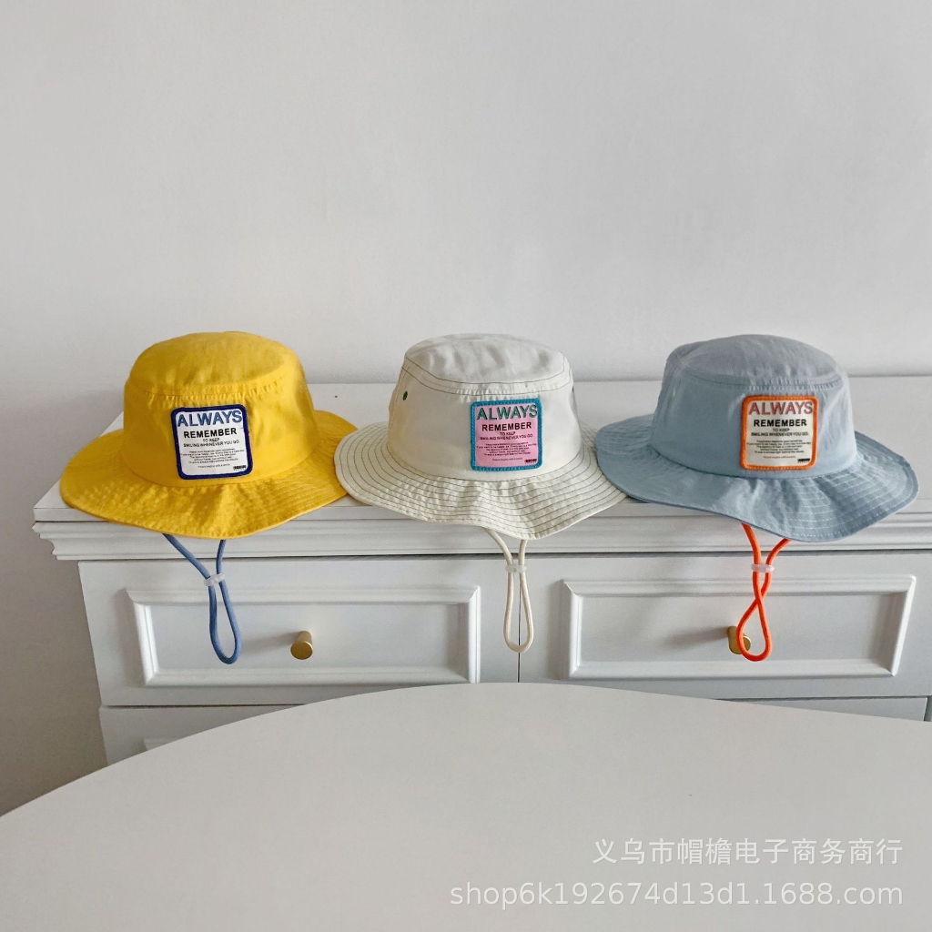 Mũ Bucket vành che gáy Hàn quốc cho bé