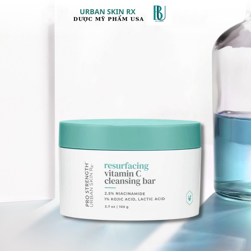 Sửa Rửa Mặt Sáng Da Chống Lão Hoá Urban Skin Rx Resurfacing Vitamin C Cleansing Bar 100g
