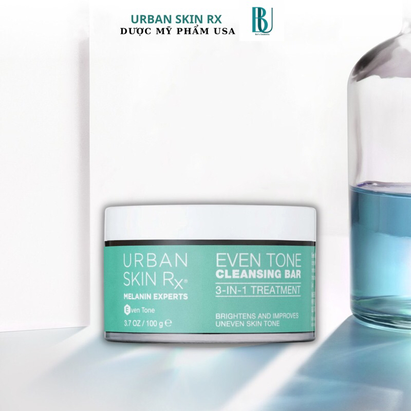 Sửa Rửa Mặt Da Dầu Mụn Giảm Thâm Urban Skin Rx Even Tone Cleansing Bar 100g