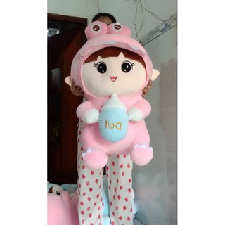 doll cosplay khủng long gấu bông