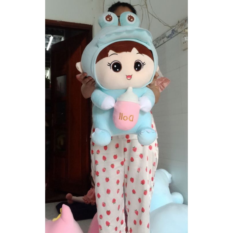 Doll cosplay khủng long gấu bông