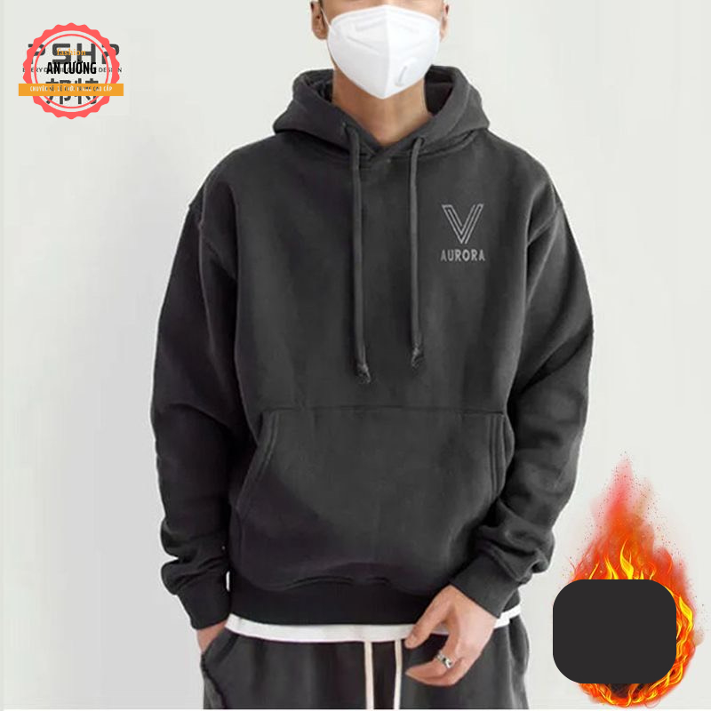 Áo khoác hoodie, áo hoodie nam nữ chất nỉ dày form rộng có mũ giá rẻ HHOODIE96- An Cường Fashion