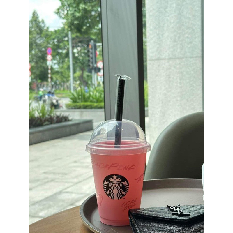 Starbucks Reusable Cup Limited phiên bản Black Pink