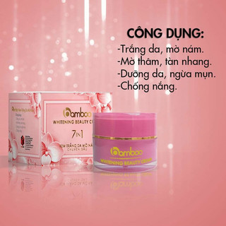 Kem bamboo 7in1 trắng da ,mờ nám