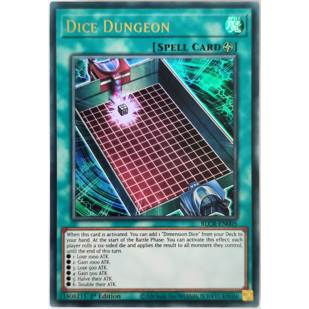 [Thẻ Yugioh] Dice Dungeon |EN| Ultra Rare