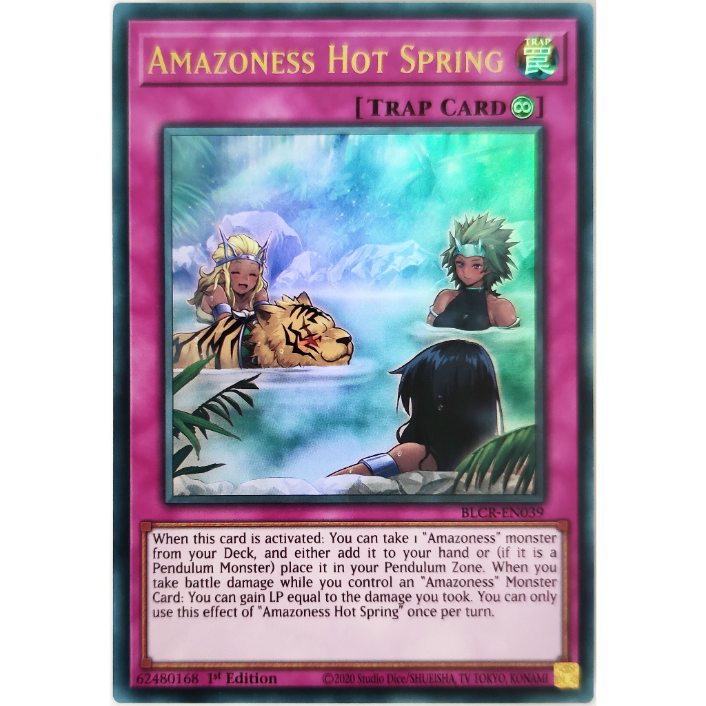 [Thẻ Yugioh] Amazoness Hot Spring |EN| Ultra Rare