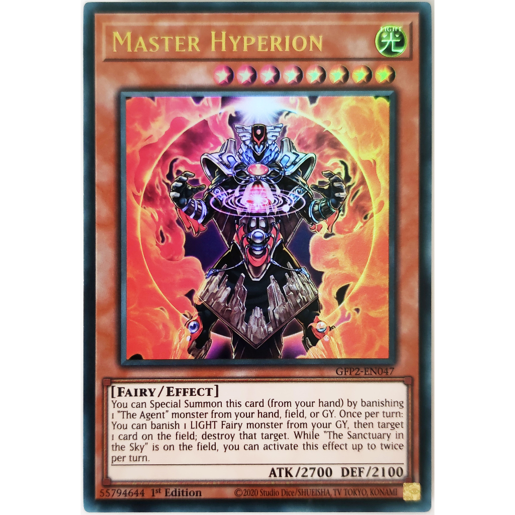 [Thẻ Yugioh] Master Hyperion |EN| Ultra Rare