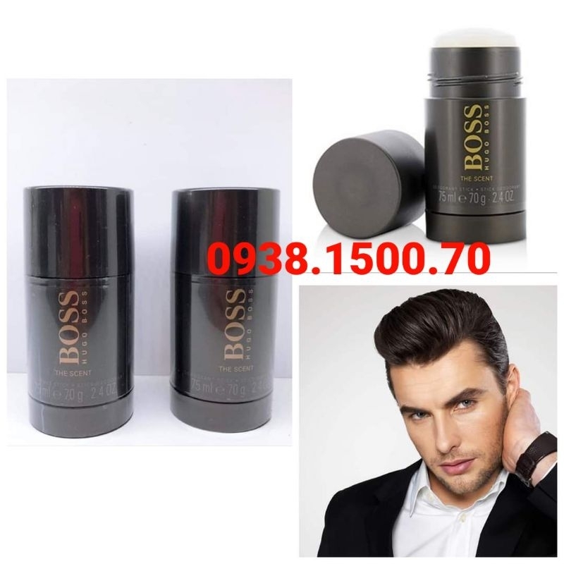 SÁP LĂN KHỬ MÙI  HƯƠNG NƯỚC HOA  Hugo Boss Bottled 70g