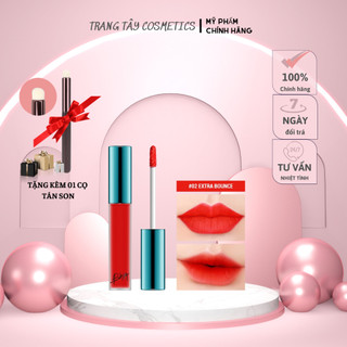 SON KEM LÌ BBIA KEM VELVET LIP TINT VER1 02- đỏ cam