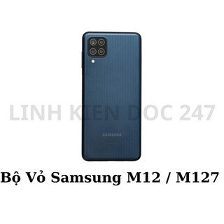 Bộ vỏ samsung m12 / m127 kèm kính camera