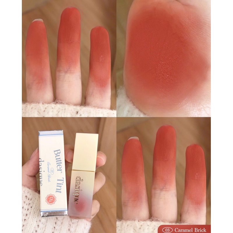 Son DASIQUE Cream de butter tint màu 03 Caramel Brick
